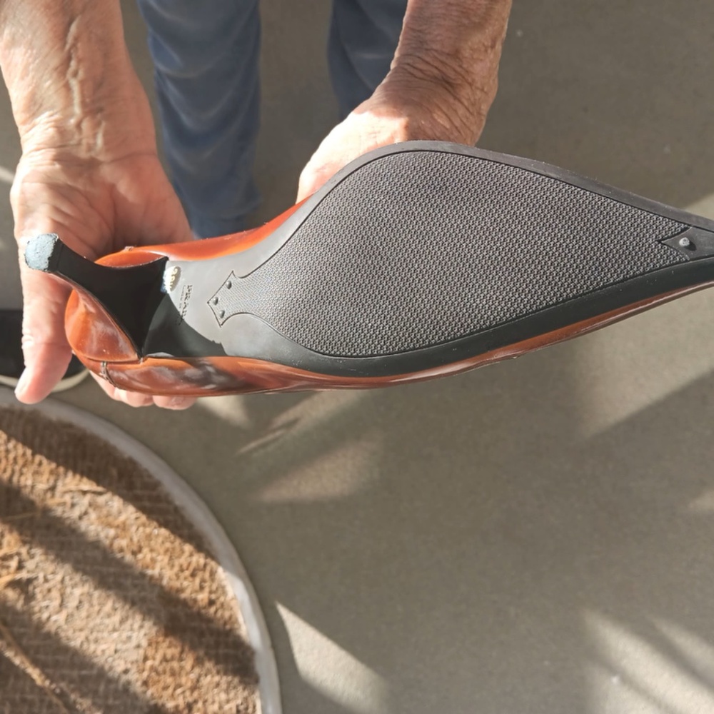 Vintage Prada Leather Heels - image 4